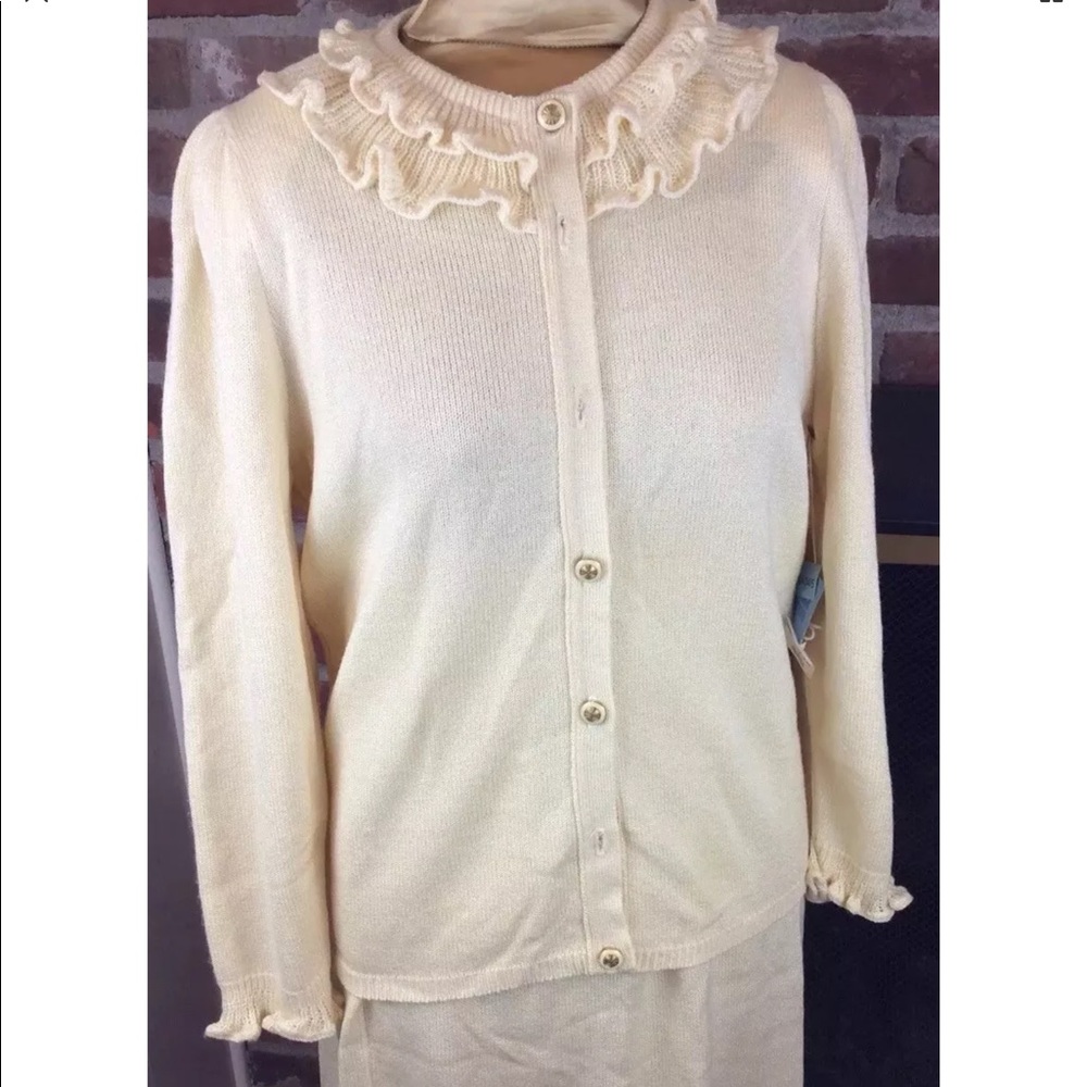 Vintage 60s Era 2pc Knit Skirt Suit, LOEHMANN’S